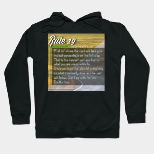 40 RULES OF LOVE - 19 Hoodie